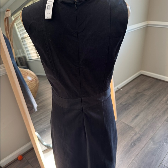 Theory Black Sleeveless Mini Dress 8 - Picture 3 of 9